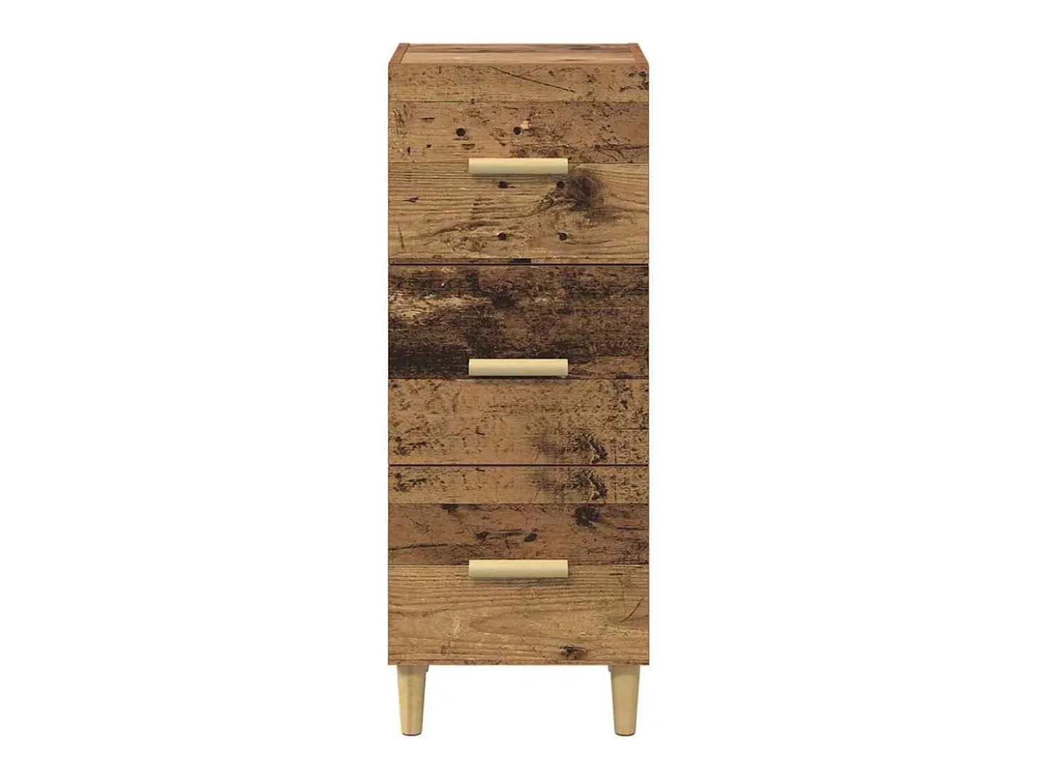 Vitrina Madera vieja 34.5 x 34 x 90 cm Madera contrachapada