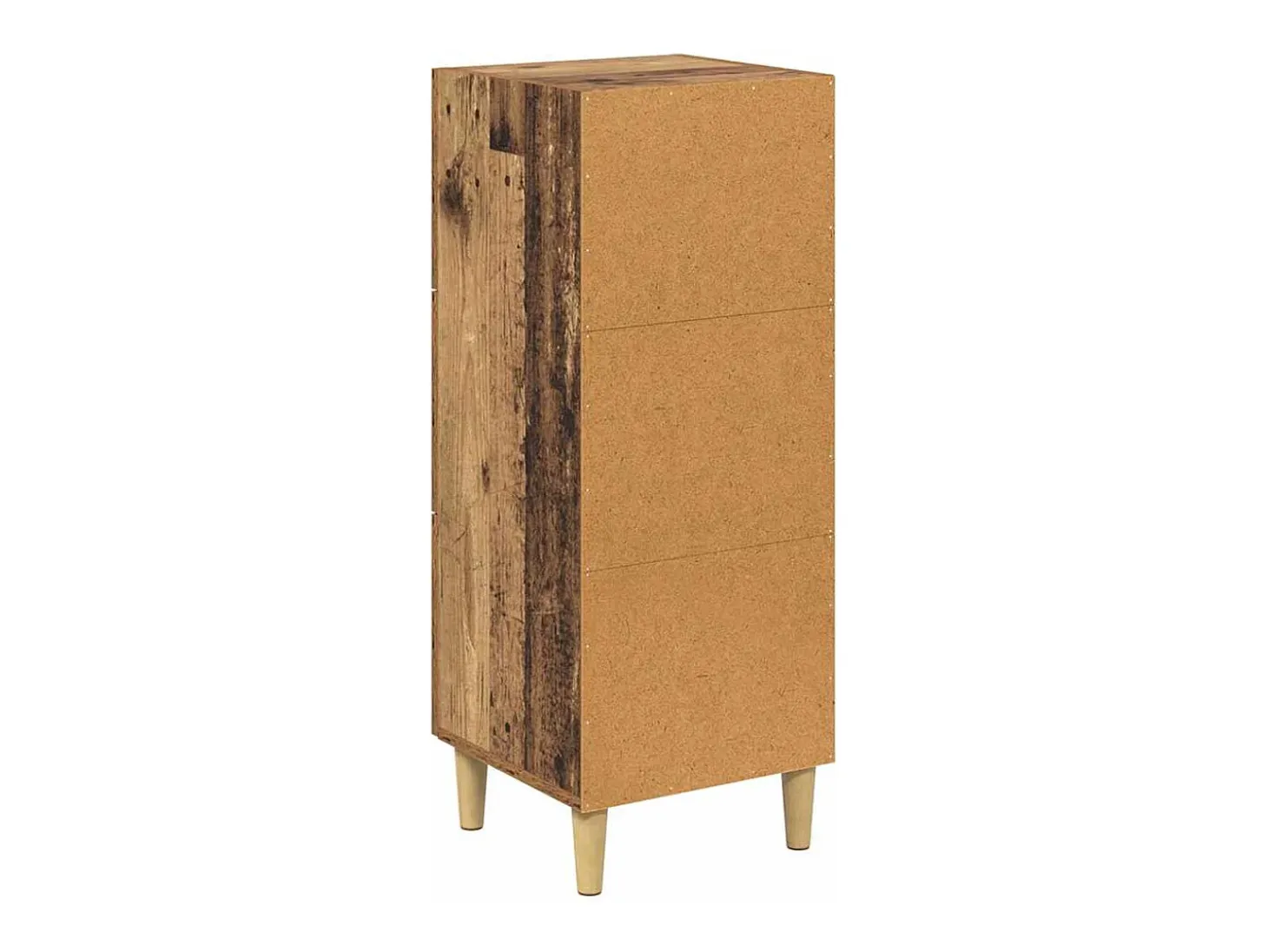 Vitrina Madera vieja 34.5 x 34 x 90 cm Madera contrachapada