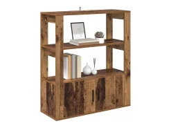 Vitrina Madera vieja 30 x 80 x 90 cm Madera contrachapada