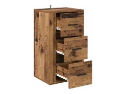 Vitrina Madera vieja 40 x 33 x 70 cm Madera contrachapada