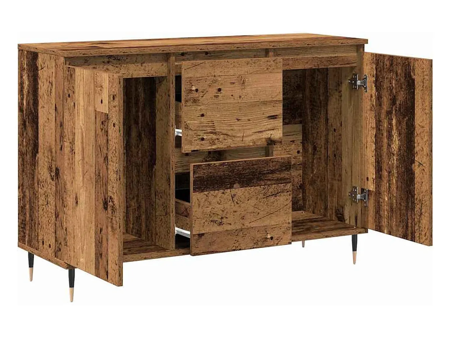 Vitrina Madera vieja 101.5 x 35 x 70 cm Madera contrachapada