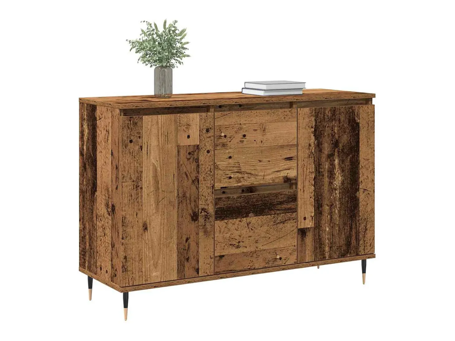 Vitrina Madera vieja 101.5 x 35 x 70 cm Madera contrachapada