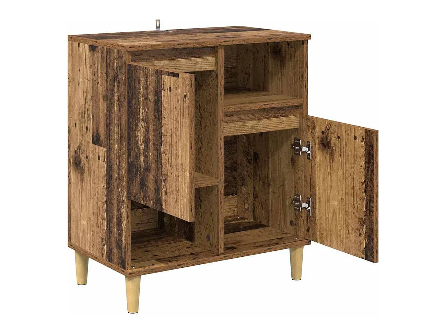 Vitrina Madera vieja 35 x 60 x 70 cm Madera contrachapada