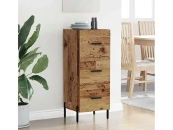 Vitrina Madera vieja 34 x 34.5 x 90 cm Madera contrachapada