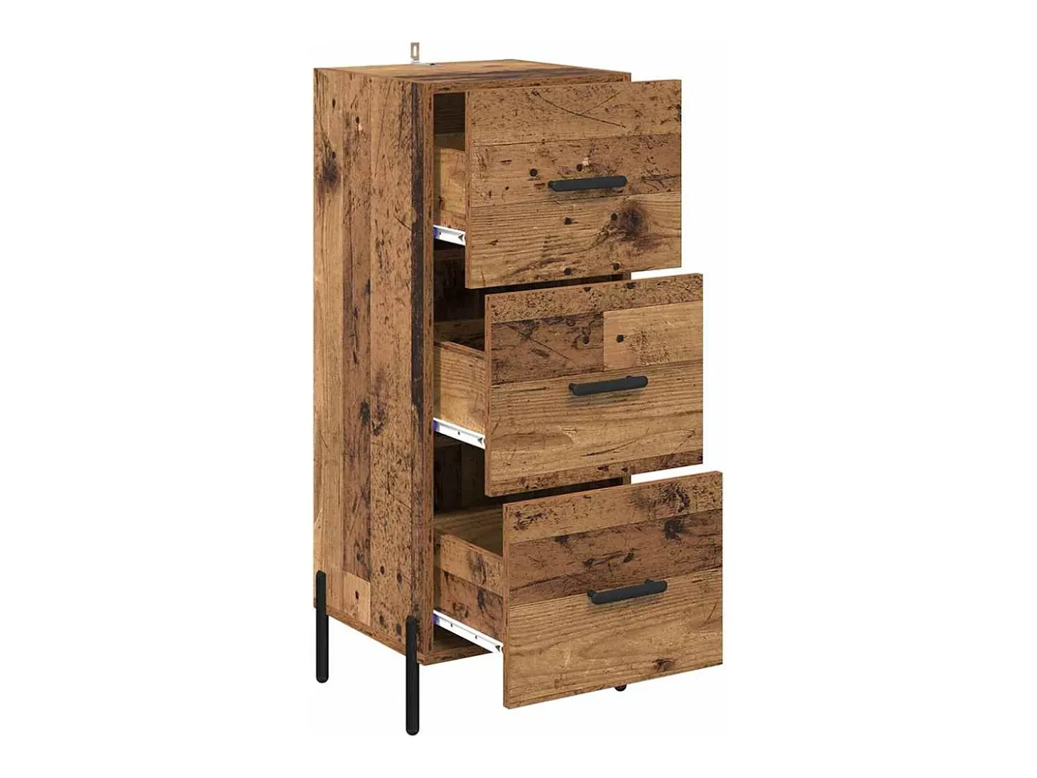 Vitrina Madera vieja 34 x 34.5 x 90 cm Madera contrachapada