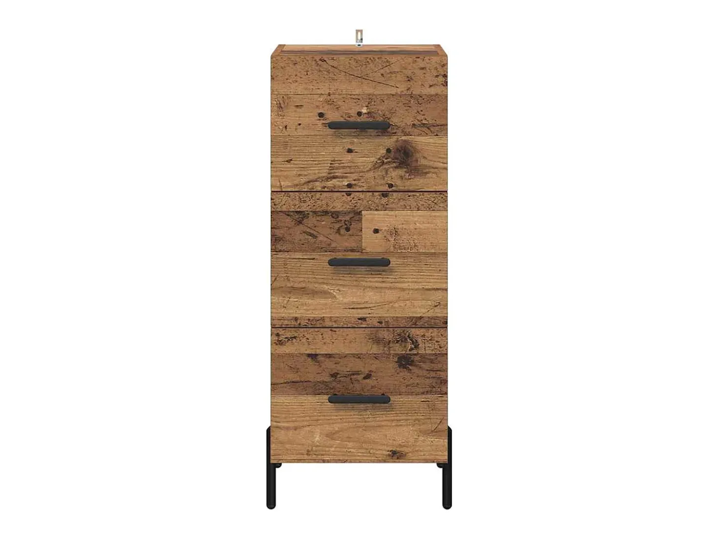 Vitrina Madera vieja 34 x 34.5 x 90 cm Madera contrachapada