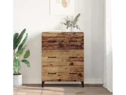 Vitrina Madera vieja 69.5 x 34 x 90 cm Madera contrachapada