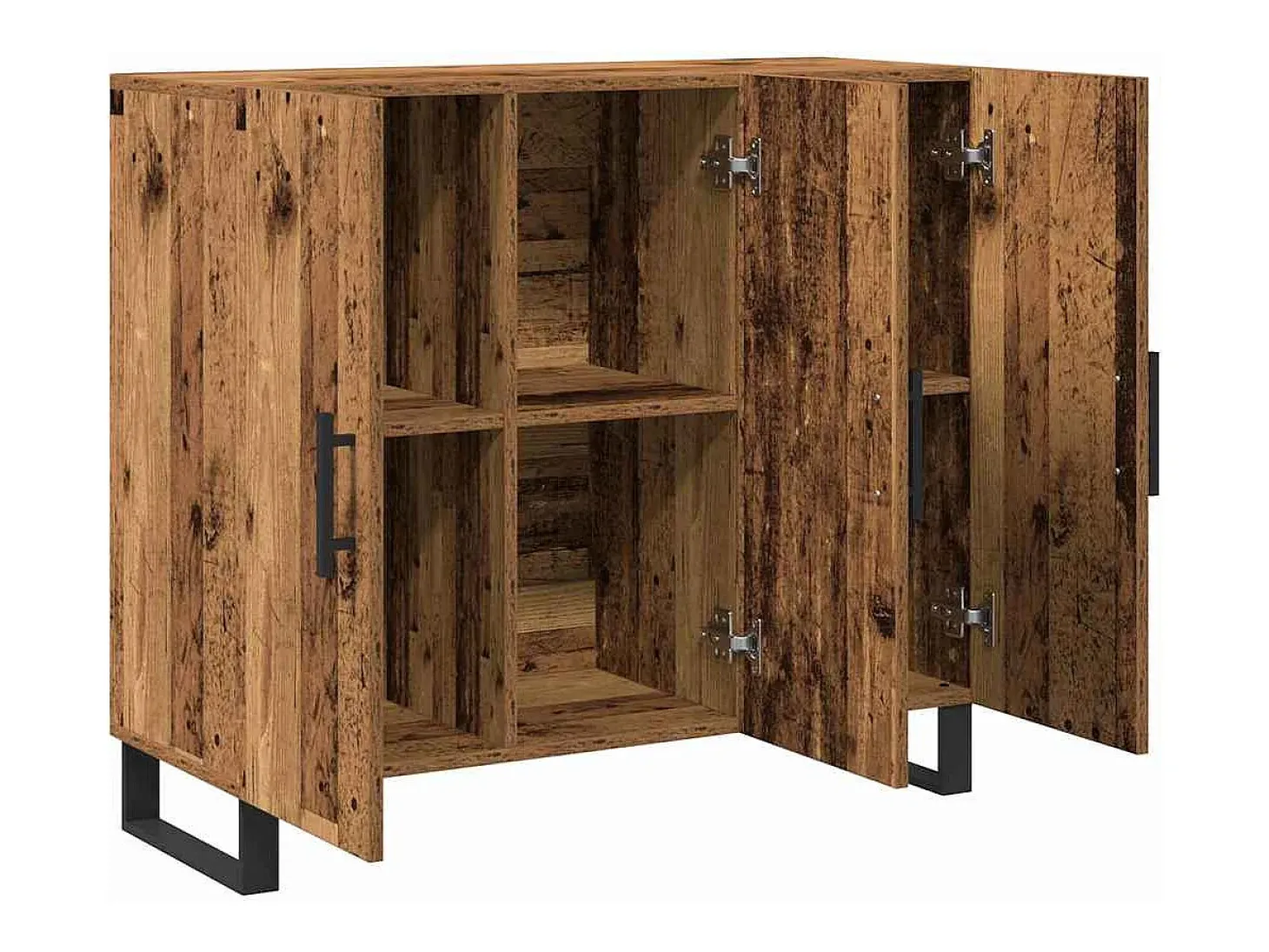 Vitrina Madera vieja 90 x 34 x 80 cm Madera contrachapada