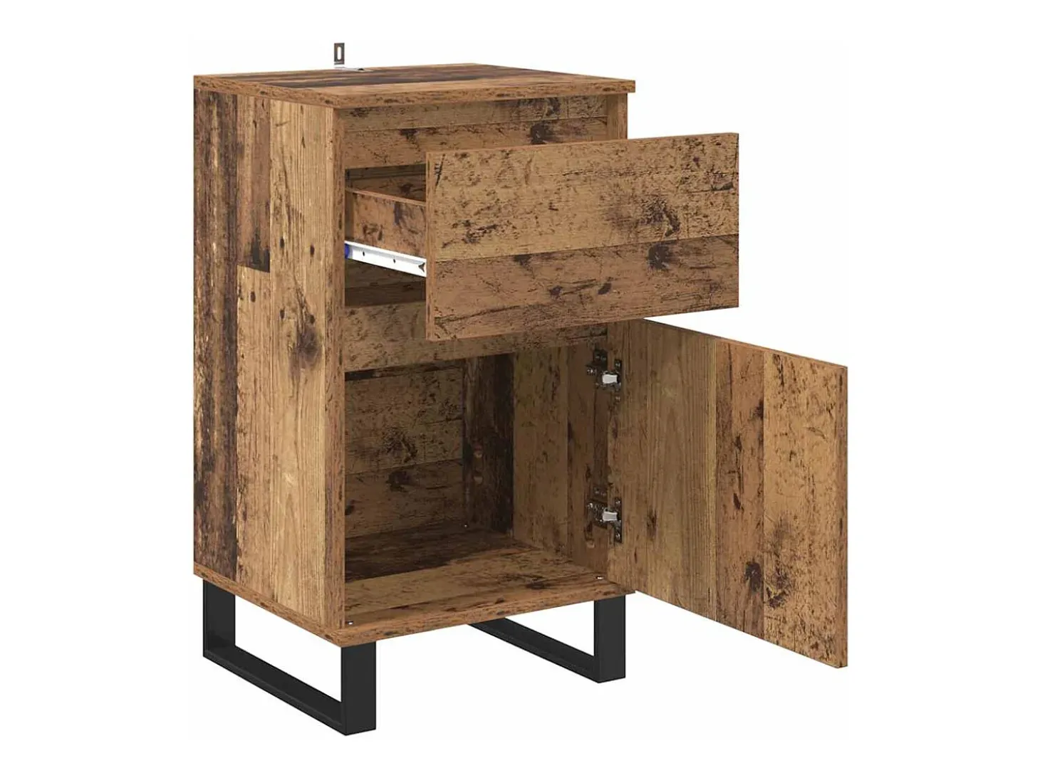 Vitrina Madera vieja 35 x 40 x 70 cm Madera contrachapada