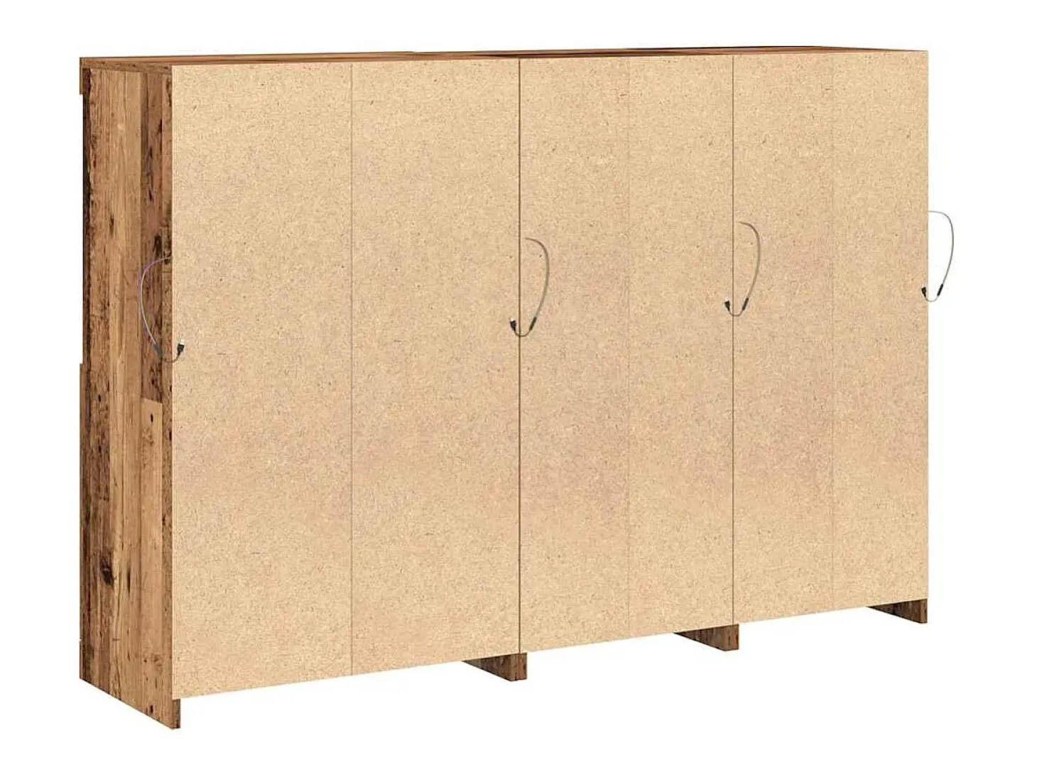 Vitrina Madera vieja 142.5 x 37 x 100 cm Madera contrachapada