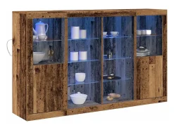 Vitrina Madera vieja 163 x 37 x 100 cm Madera contrachapada