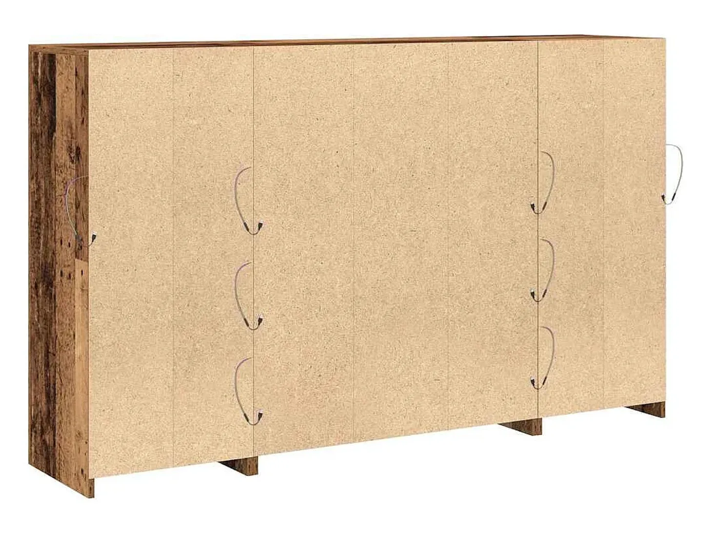 Vitrina Madera vieja 163 x 37 x 100 cm Madera contrachapada
