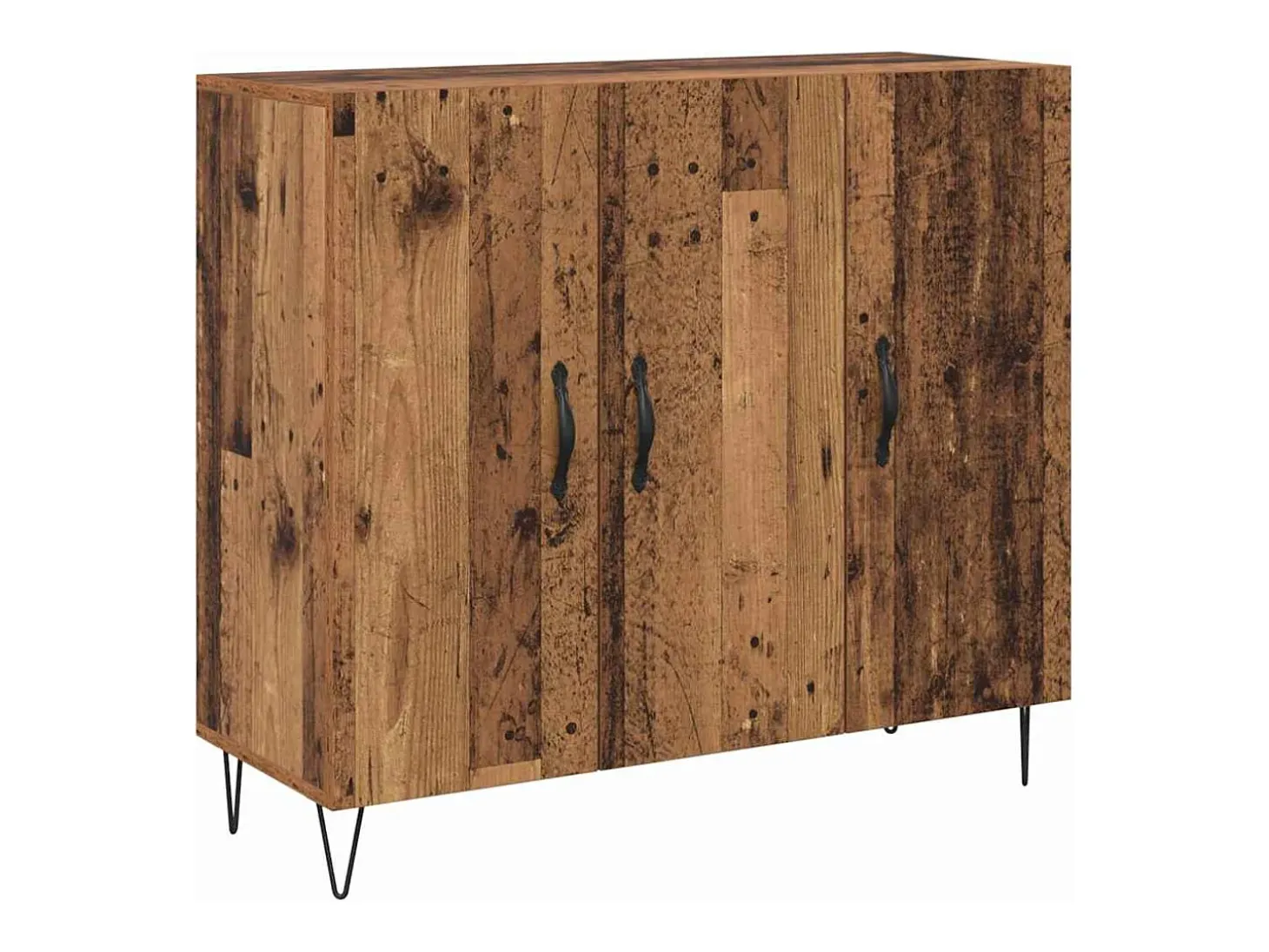 Vitrina Madera vieja 90 x 34 x 80 cm Madera contrachapada