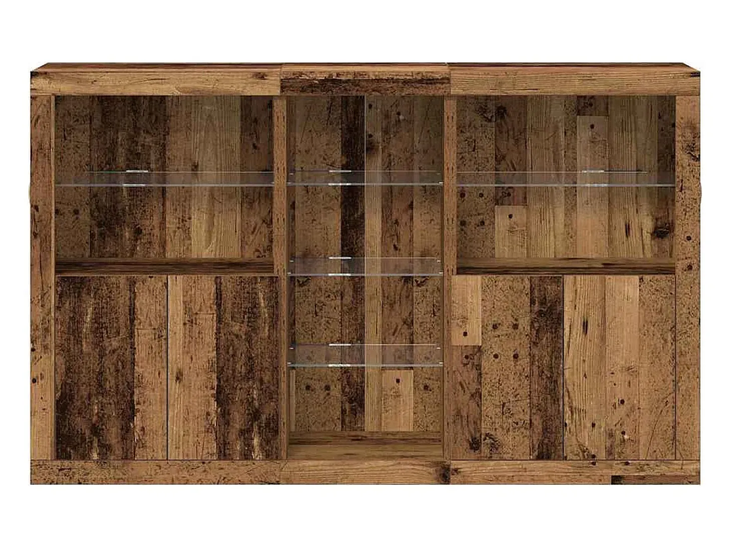 Vitrina Madera vieja 162 x 37 x 100 cm Madera contrachapada