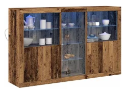 Vitrina Madera vieja 162 x 37 x 100 cm Madera contrachapada
