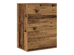 Vitrina Madera vieja 60 x 39 x 80 cm Madera contrachapada