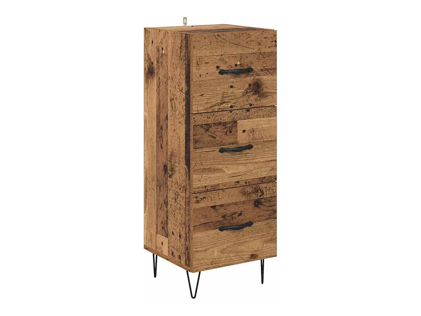 Vitrina Madera vieja 34 x 34.5 x 90 cm Madera contrachapada