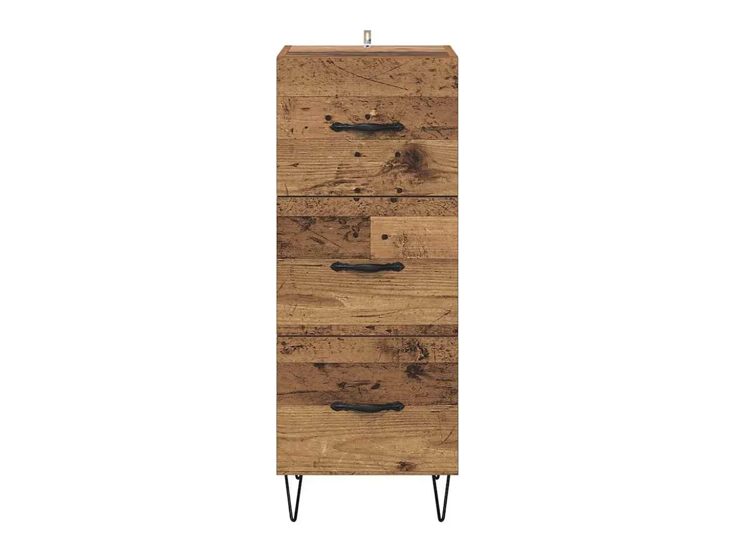 Vitrina Madera vieja 34 x 34.5 x 90 cm Madera contrachapada