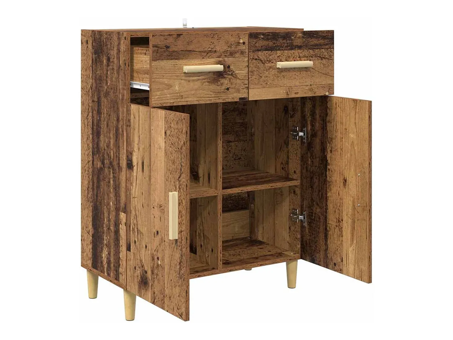 Vitrina Madera vieja 34 x 69.5 x 89 cm Madera contrachapada