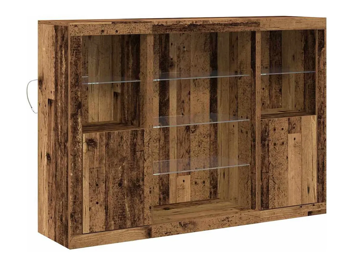 Vitrina Madera vieja 142.5 x 37 x 100 cm Madera contrachapada