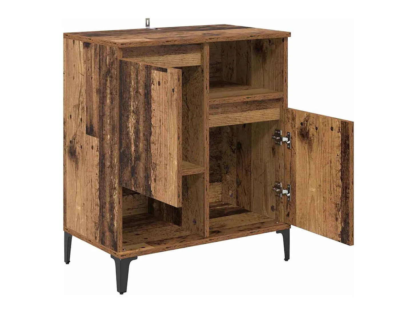 Vitrina Madera vieja 60 x 35 x 70 cm Madera contrachapada