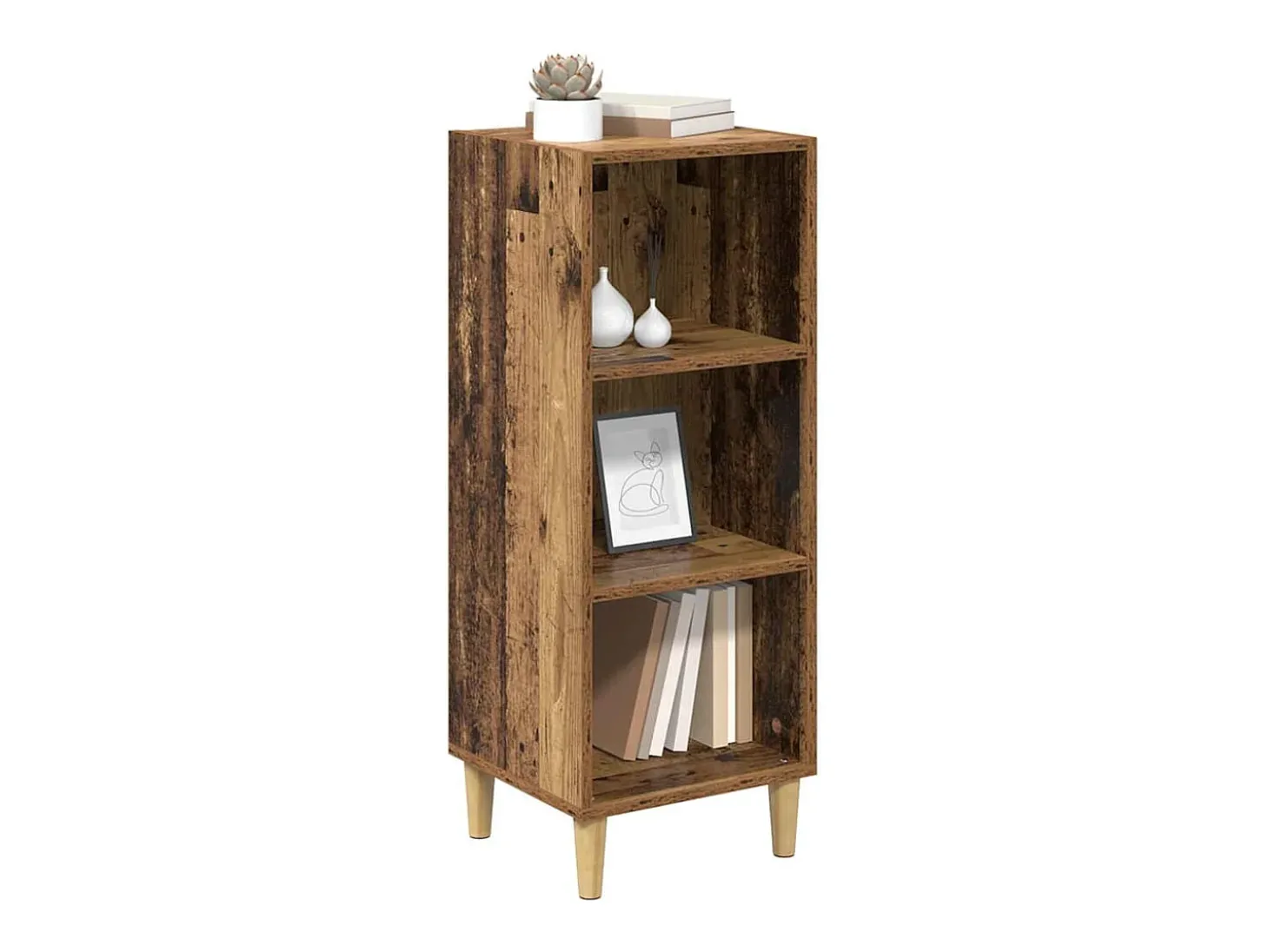 Vitrina Madera vieja 32.5 x 34.5 x 90 cm Madera contrachapada