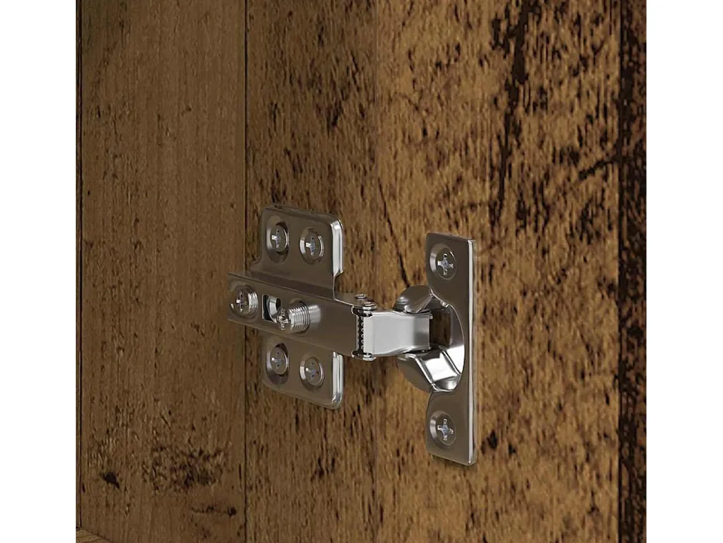 Vitrina Madera vieja 34.5 x 34 x 90 cm Madera contrachapada