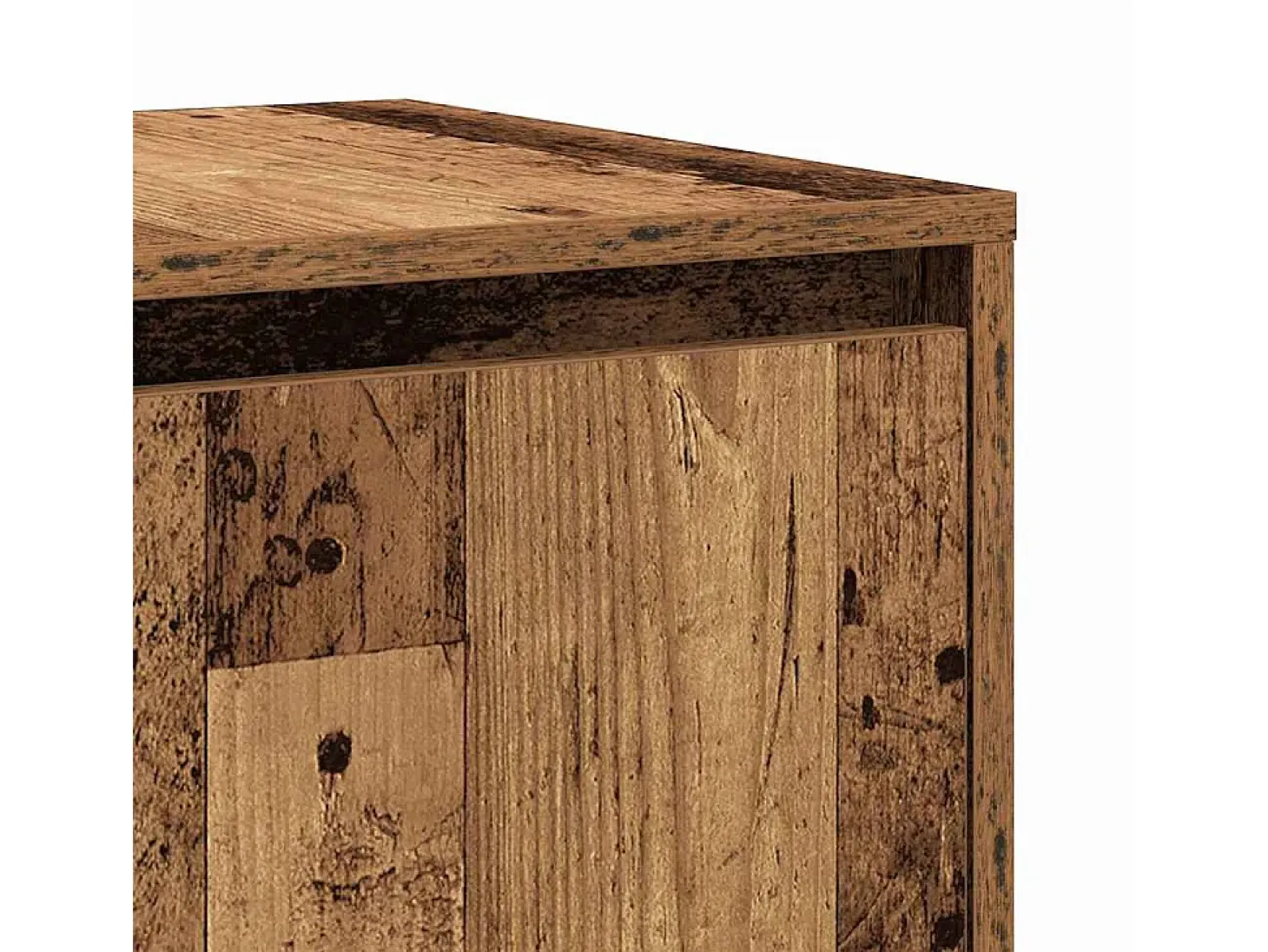 Vitrina Madera vieja 120 x 41 x 75 cm Madera contrachapada
