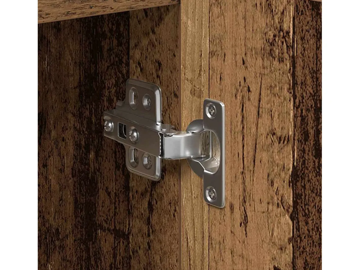 Vitrina Madera vieja 90 x 34 x 80 cm Madera contrachapada