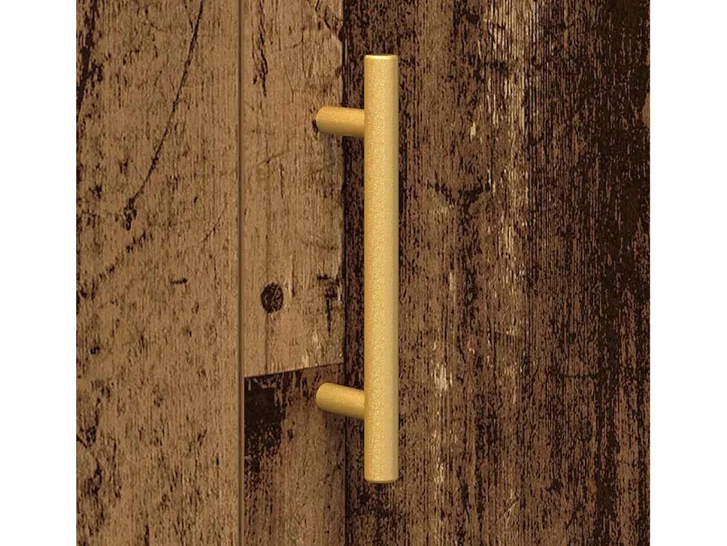 Vitrina Madera vieja 90 x 34 x 80 cm Madera contrachapada