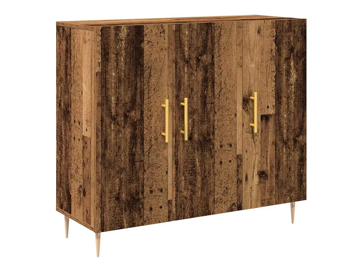 Vitrina Madera vieja 90 x 34 x 80 cm Madera contrachapada