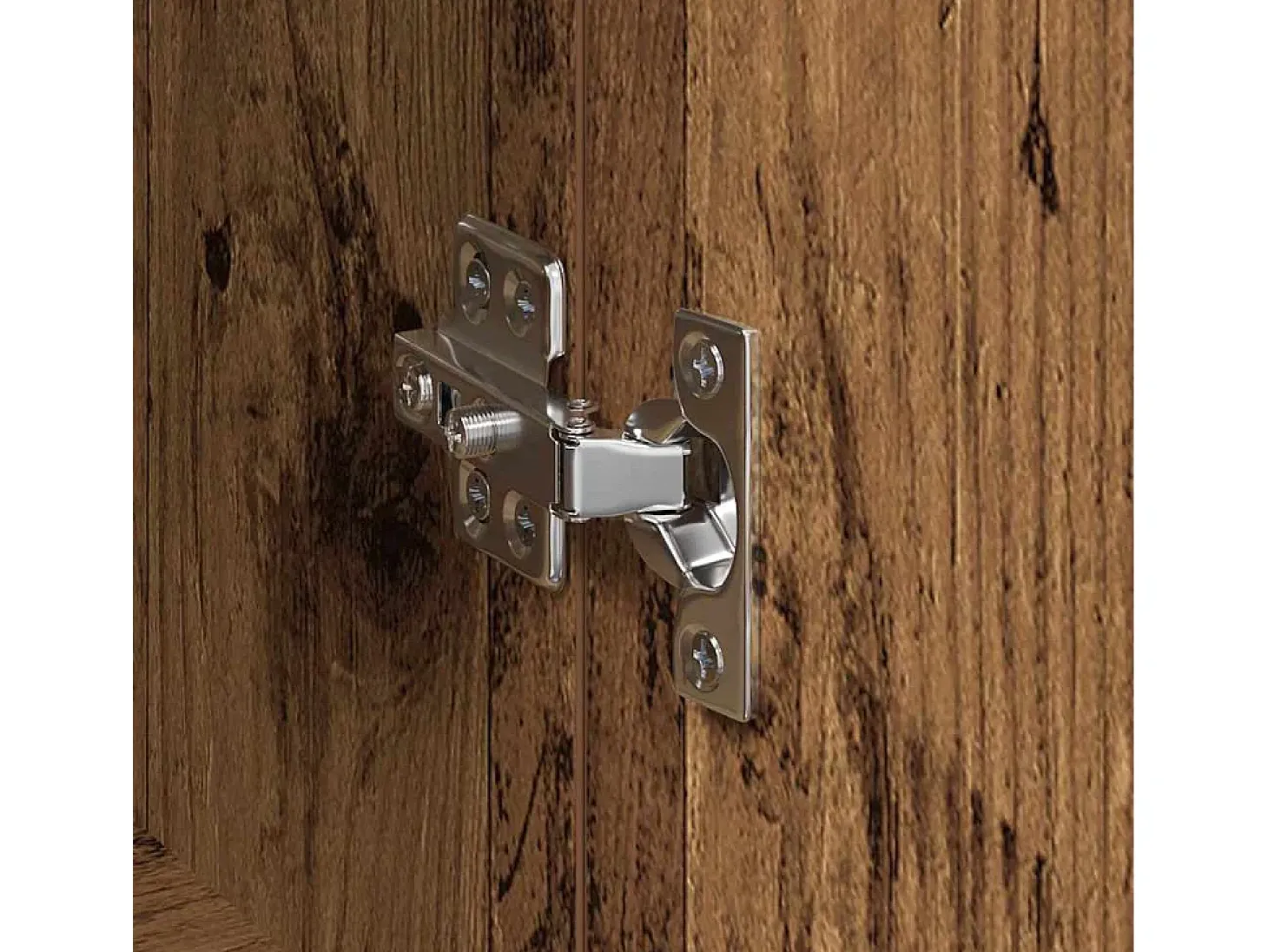 Vitrina Madera vieja 60 x 35 x 70 cm Madera contrachapada