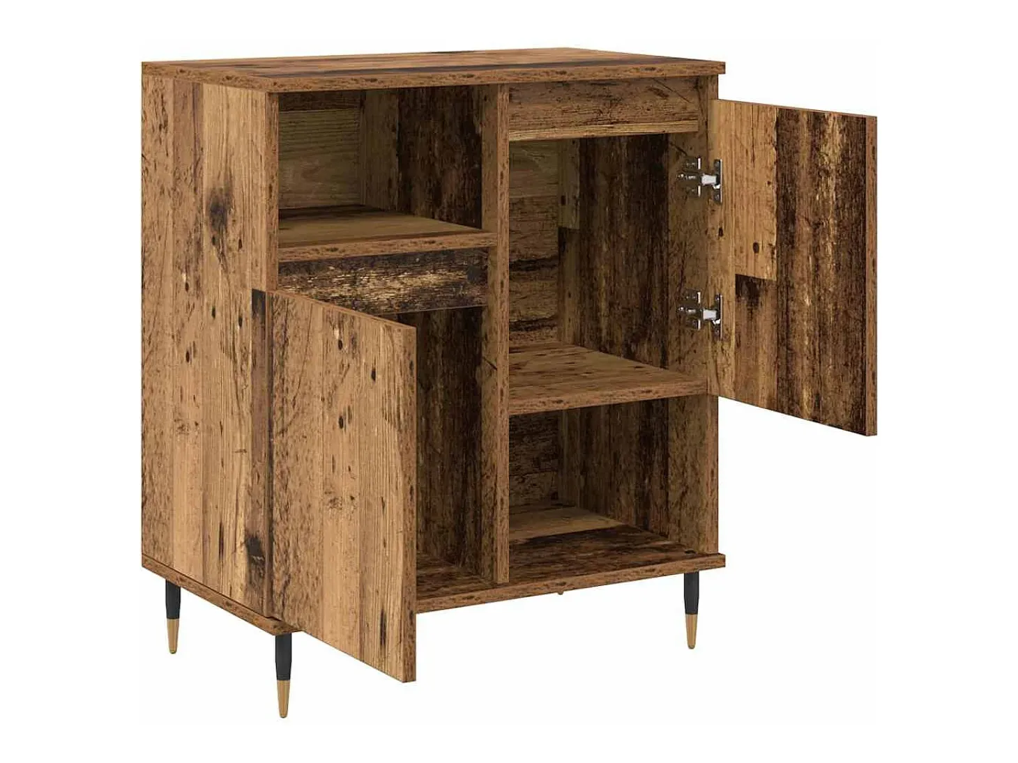 Vitrina Madera vieja 60 x 35 x 70 cm Madera contrachapada