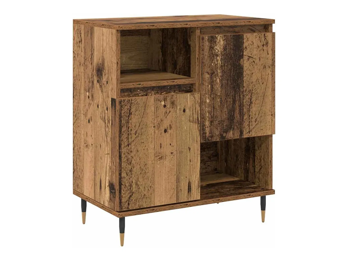 Vitrina Madera vieja 60 x 35 x 70 cm Madera contrachapada