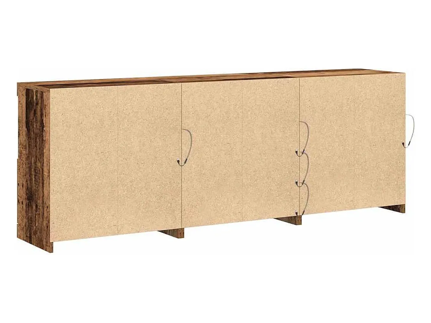Vitrina Madera vieja 181.5 x 37 x 67 cm Madera contrachapada