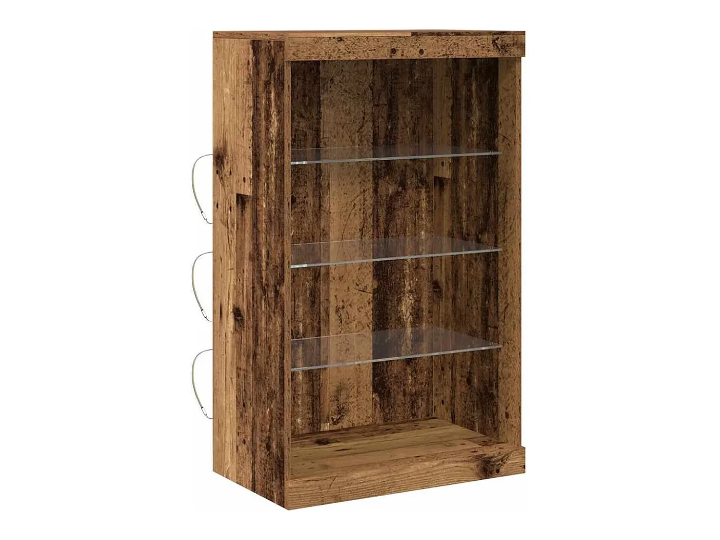 Vitrina Madera vieja 60.5 x 37 x 100 cm Madera contrachapada