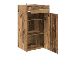 Vitrina Madera vieja 42.5 x 40 x 93 cm Madera contrachapada