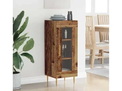 Vitrina Madera vieja 34 x 34.5 x 90 cm Madera contrachapada