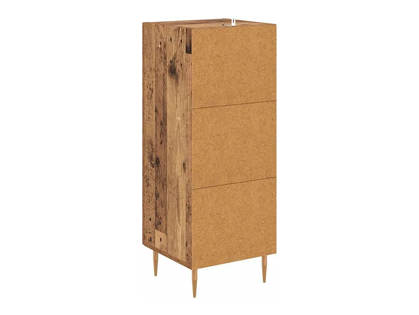 Vitrina Madera vieja 34 x 34.5 x 90 cm Madera contrachapada