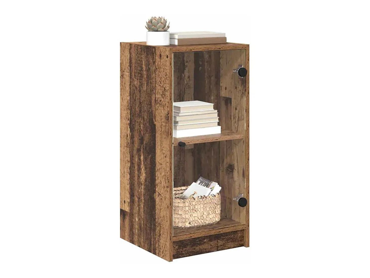 Vitrina Madera vieja 35 x 37 x 76 cm Madera contrachapada