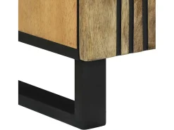 Vitrina Marrón 60 x 33.5 x 75 cm Madera maciza de Mango