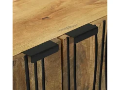 Vitrina Marrón 60 x 33.5 x 75 cm Madera maciza de Mango
