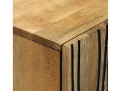 Vitrina Marrón 60 x 33.5 x 75 cm Madera maciza de Mango