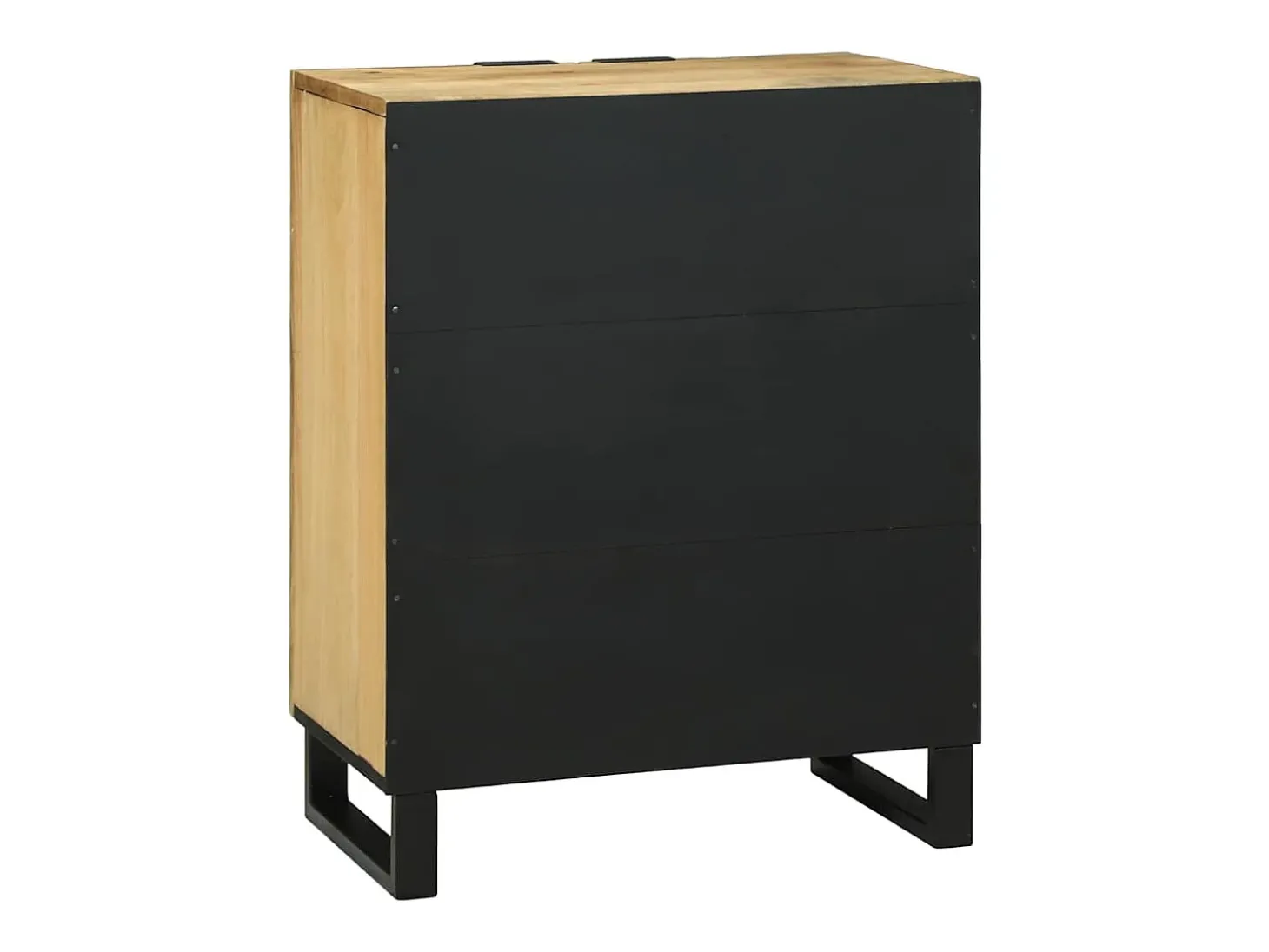 Vitrina Marrón 60 x 33.5 x 75 cm Madera maciza de Mango