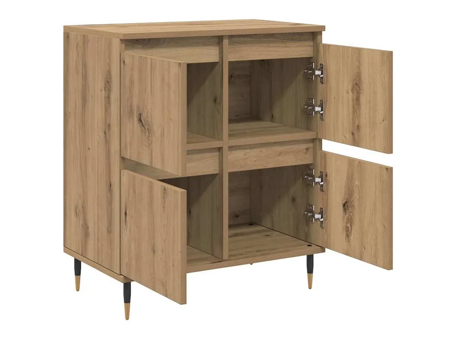 Vitrina Marrón 60 x 35 x 70 cm Madera contrachapada