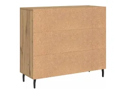 Vitrina Marrón 90 x 34 x 80 cm Madera contrachapada