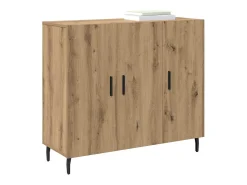 Vitrina Marrón 90 x 34 x 80 cm Madera contrachapada