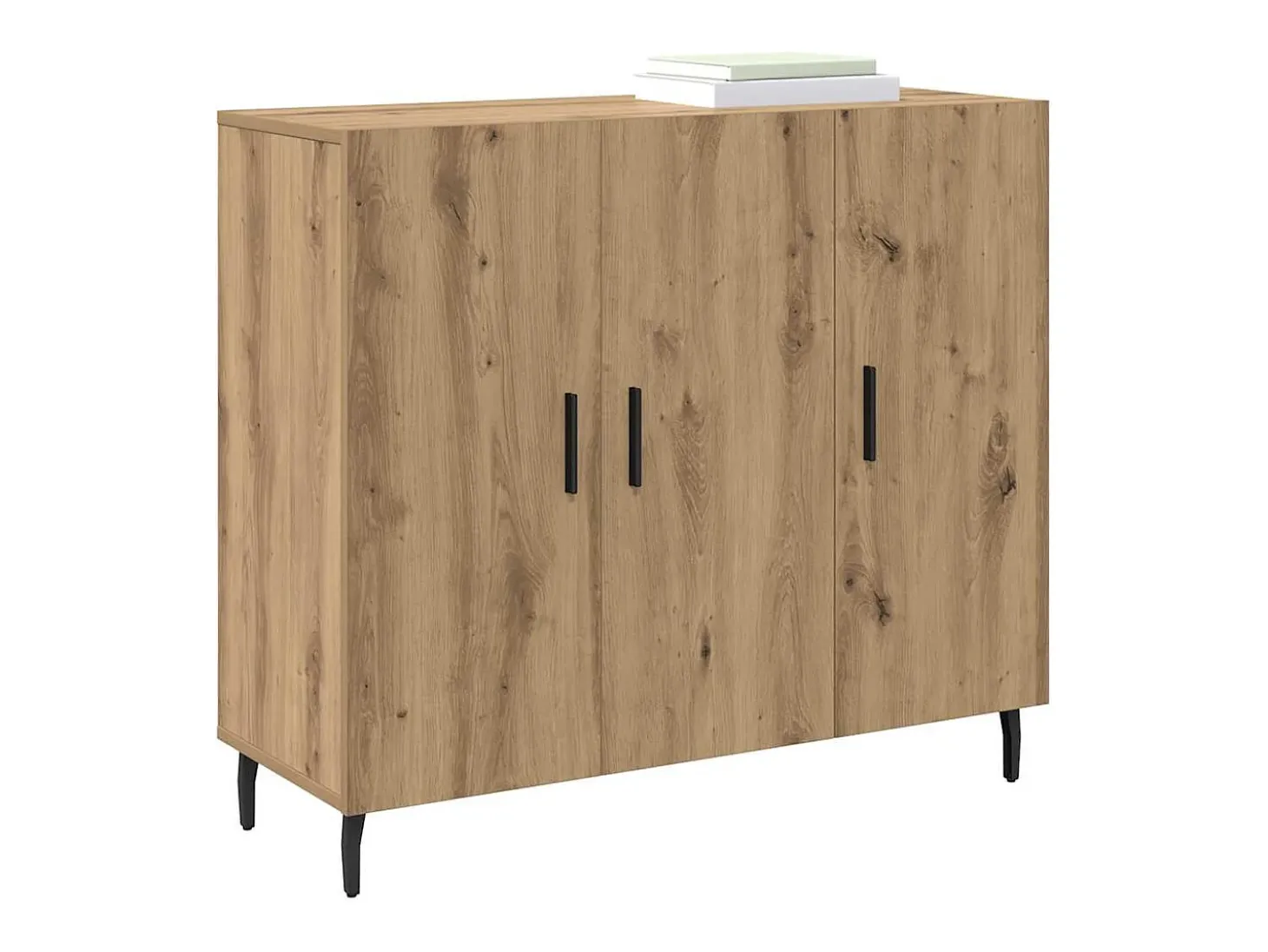 Vitrina Marrón 90 x 34 x 80 cm Madera contrachapada