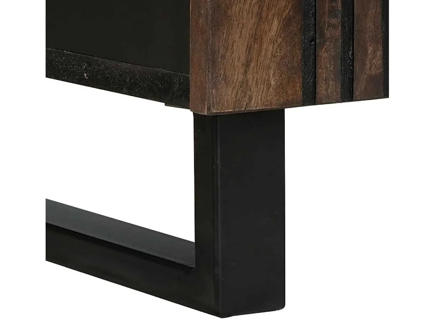 Vitrina Marrón 60 x 33.5 x 75 cm Madera maciza de Mango