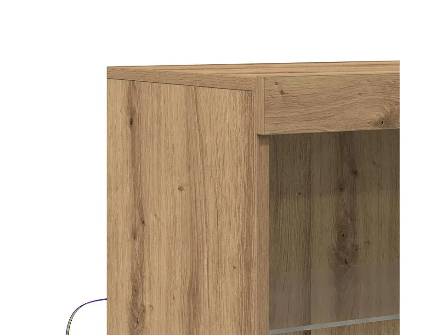 Vitrina Marrón 60 x 37 x 100 cm Madera contrachapada